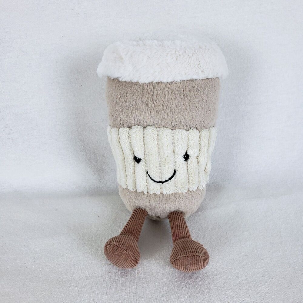 Jellycat Amuseables Coffee-To-Go Plush 7.5" Stuffed Animal Retired